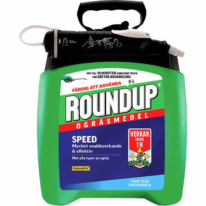 Roundup Speed Pump'n Go 5L in the group Lawn care / Cultivation at Gräsklipparbutiken (42164)