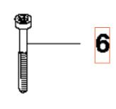 Screw 5032153-49 in the group  at Gräsklipparbutiken (5032153-49)