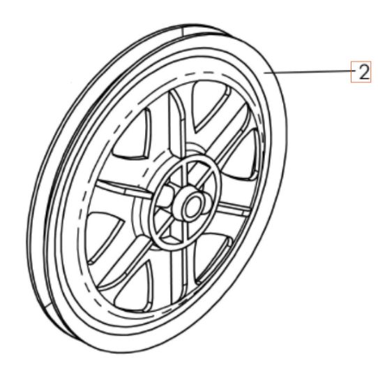 Pulley 5196530-60 in the group  at Gräsklipparbutiken (5196530-60)