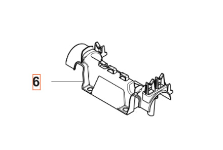 Bracket Cable Management in the group Automower 430X Nera - 2023 at Gräsklipparbutiken (5312266-01)