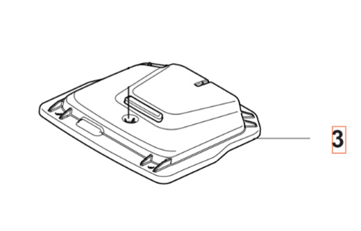 Lid charging station in the group Automower 430X Nera - 2023 at Gräsklipparbutiken (5314229-01)