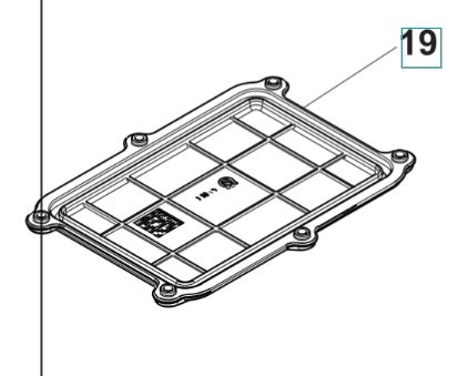 Cover Battery - Including Seal 5367779-01 in the group  at Gräsklipparbutiken (5367779-01)