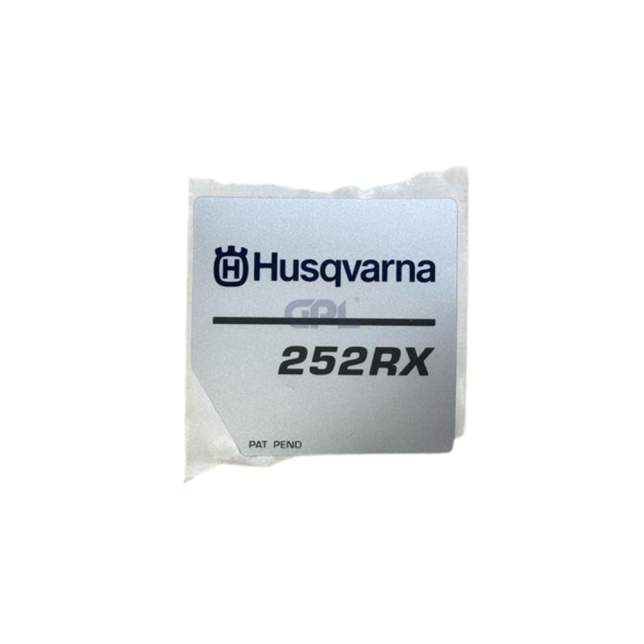 Decal Starter Husqvarna 252RX in the group  at Gräsklipparbutiken (5373566-02)