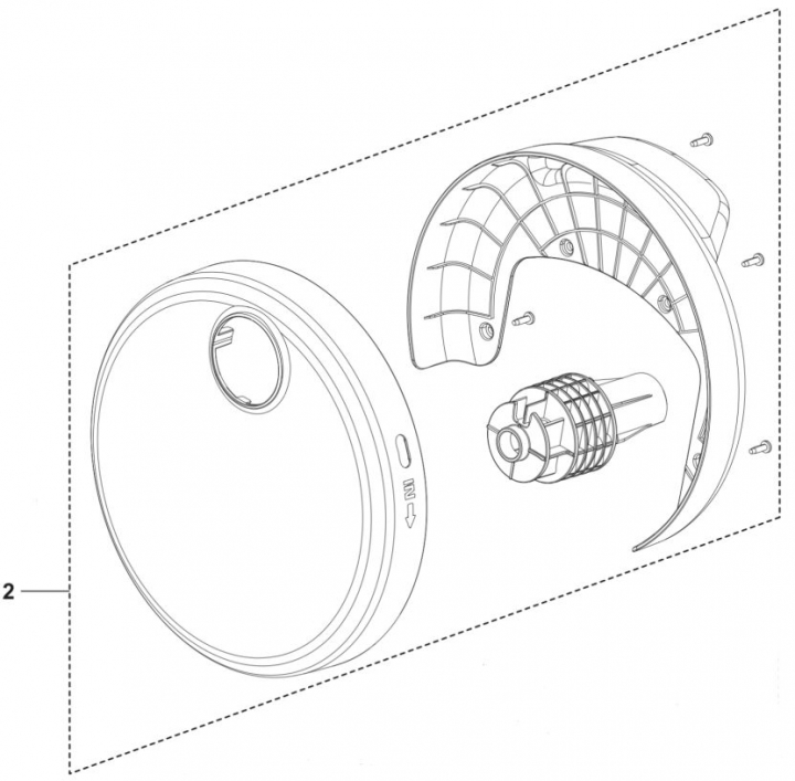 Cover Hose Reel Covers And Axl 5460926-01 in the group  at Gräsklipparbutiken (5460926-01)