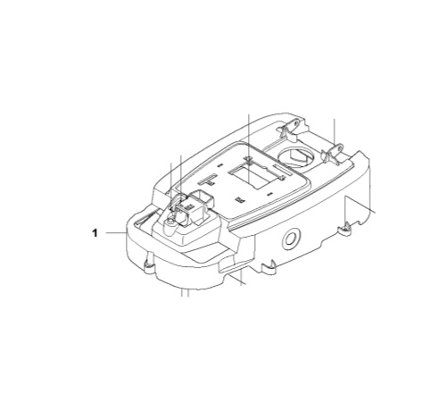 KIT DISPLAY COVER INCL SEALING in the group Gardena R45Li - 2016 at Gräsklipparbutiken (5793919-03)