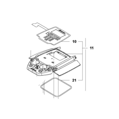 Cover-kit in the group Automower 450X - 2021 at Gräsklipparbutiken (5839437-02)