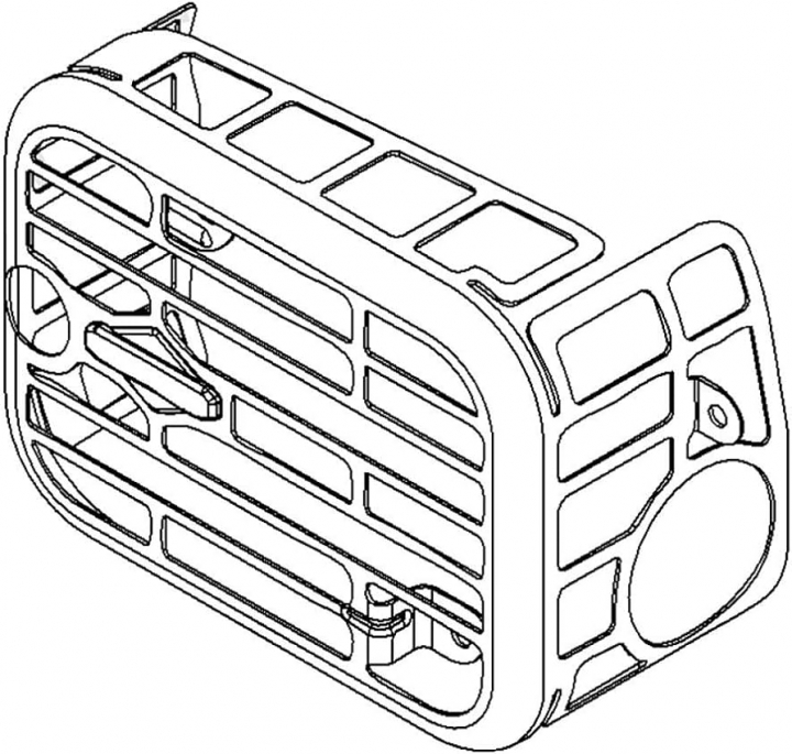 Muffler protection in the group  at Gräsklipparbutiken (594109)