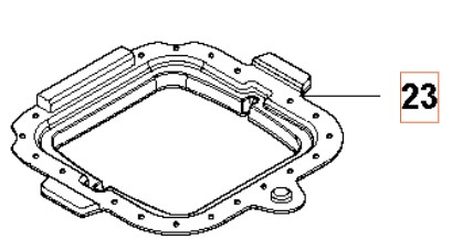 Dust seal 435X 21- in the group Automower 435X AWD - 2021 at Gräsklipparbutiken (5983697-01)