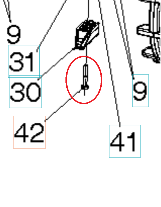 Bolt, 1/4-20X1 1/2 8747804-24 in the group  at Gräsklipparbutiken (8747804-24)